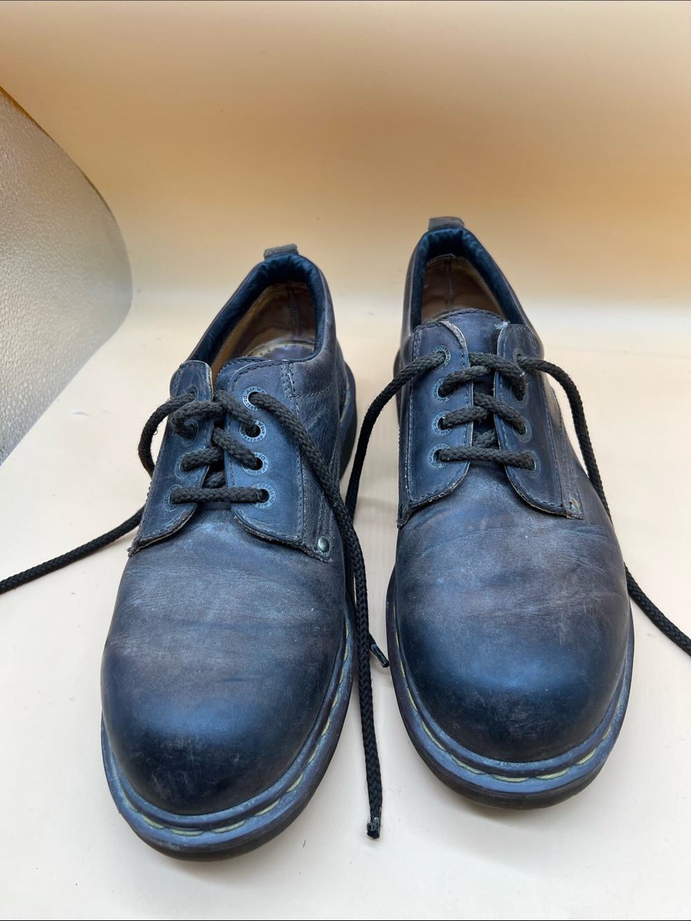 vintage 90s dr martens made in england leather shoes mens UK 10 men 11 usa